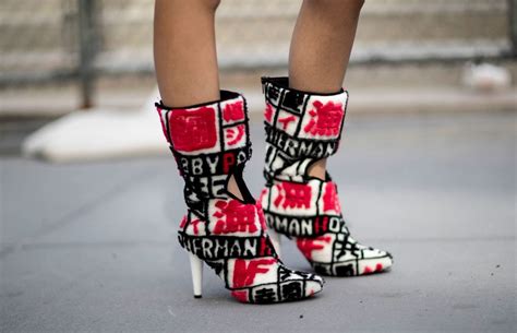 fashion week street style shoes.